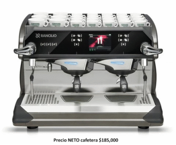 Semi Nueva 5 años de uso · Ordenador incorporado multifunción con display puerto USB · Luces LED para iluminación en zona de trabajo · Bomba volumétrica integrada · Caldera aislada · Timers de erogación independientes · Manómetro de control de presión en caldera · Manómetro de control de presión en bomba · Panel que permite tener visión en tiempo real de los procesos en curso · Tecnología Xcelsius que permite varíar la temperatura del agua durante la erogación del café · Caldera de 11 litros · ON/OFF programable · Calienta tazas variable
